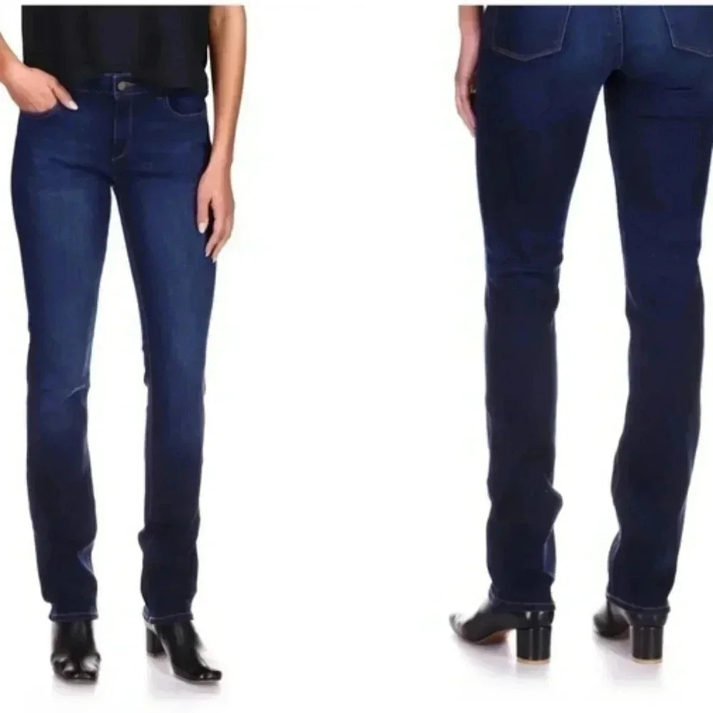 DL1961 Coco Curvy Straight Jeans size 28 blue